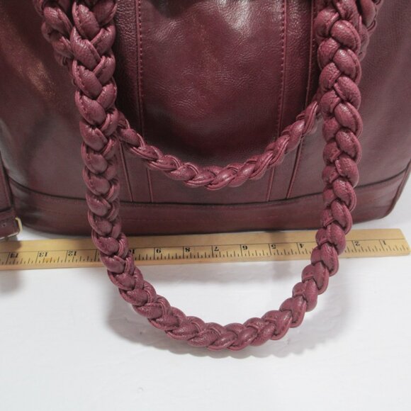 NEW Dana Buchman Burgundy L-XL Crossbody/Shoulder Bag - Picture 8 of 10